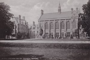 V Grounds Balliol College, Oxford od English Photographer