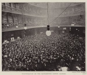 Slavnostní otevření Manchester Cotton Market od English Photographer