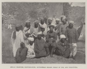 Indické pohraniční poruchy, Muhammad Sharif, Khan of Dir a následovníci od English Photographer