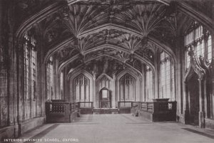 Interior Divinity School, Oxford od English Photographer