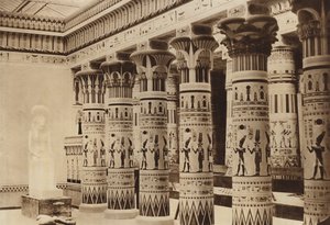 Interiér Egyptského muzea s Philae Portico od English Photographer