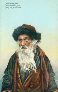 Jeruzalémský Žid (kolorovaná fotografie) od English Photographer