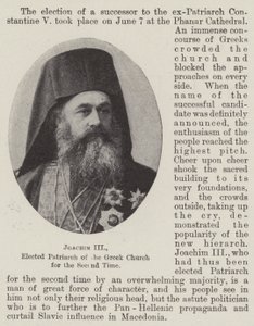 Joachim III., podruhé zvolen patriarchou řecké církve od English Photographer