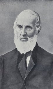 John Greenleaf Whittier (černobílá fotografie) od English Photographer