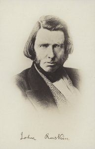 John Ruskin (1819-1900), anglický spisovatel, umělecký kritik, umělec a sociální myslitel od English Photographer