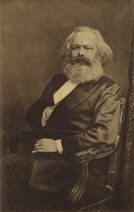 Karel Marx (1818-1883), německý filozof, ekonom, historik a politický teoretik. od English Photographer