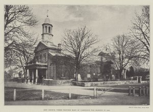 Kew Church, kde se v roce 1866 provdala princezna Mary z Cambridge od English Photographer