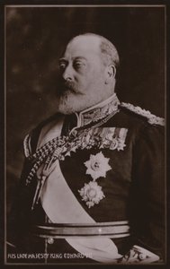 Král Edward VII (čb fotografie) od English Photographer