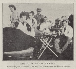 Kipling mezi vojáky od English Photographer