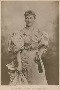 Lady Renals - paní starostka, 1894-95 od English Photographer