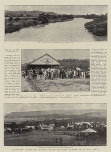 Ladysmith, kde byl sir George White obklíčen Búry