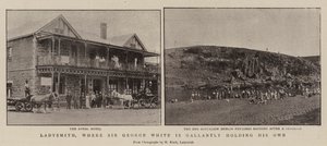 Ladysmith, kde sir George White galantně drží svůj vlastní od English Photographer