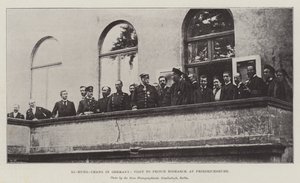 Li-Hung-Chang v Německu, návštěva prince Bismarcka ve Friedrichsruhe od English Photographer