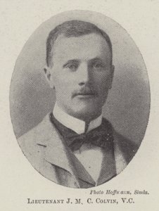 Poručík JMC Colvin, VC od English Photographer