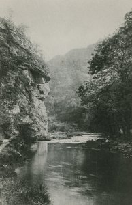 Lions Face Rock, Dovedale od English Photographer