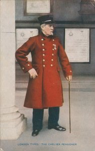 London Types, The Chelsea Pensioner od English Photographer