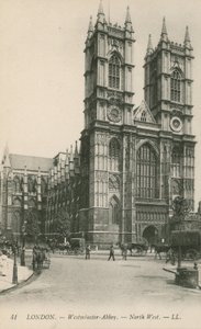 Londýn, Westminster Abbey, North West od English Photographer