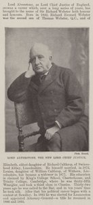 Lord Alverstone, nový lord hlavní soudce od English Photographer