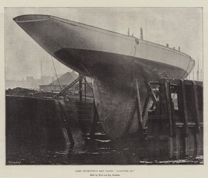 Lord Dunravens New Yacht, Valkyrie III od English Photographer