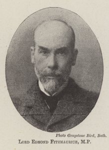 Lord Edmond Fitzmaurice, MP od English Photographer