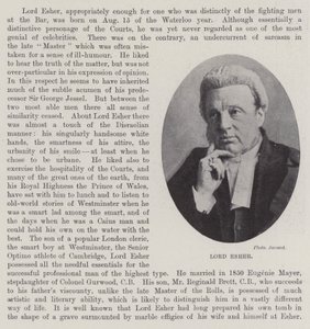 Lord Esher od English Photographer