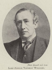 Lord soudce Vaughan Williams od English Photographer