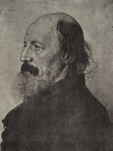 Lord Tennyson, laureát básníka od English Photographer