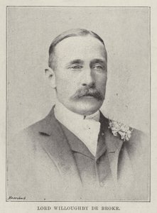 Lord Willoughby de Broke od English Photographer