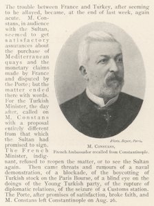 M Constans, francouzský velvyslanec odvolán z Konstantinopole od English Photographer