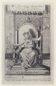 M Silesio, The Arcadian Princess, Tr R Brathwait, T Harper for Bostocke 1635 (č/b foto) od English Photographer