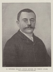 M Theophile Delcasse, francouzský ministr zahraničních věcí od English Photographer