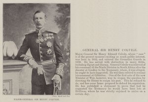Generálmajor Sir Henry Colvile od English Photographer