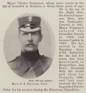 Major C F Fergusson, DSO od English Photographer