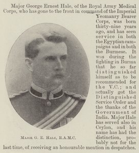 Major G E Hale, RAMC od English Photographer