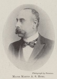 Major Martin AS Hume od English Photographer