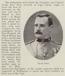 Major Robin od English Photographer