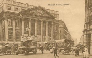 Mansion House, Londýn od English Photographer