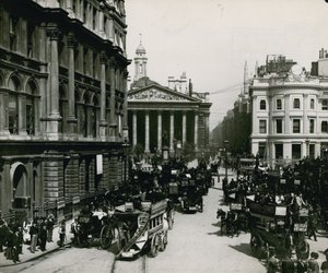 Mansion House Street, Londýn od English Photographer