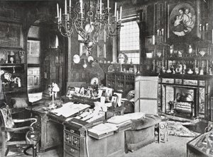 Marlborough House, Pall Mall, Westminster LB: Prince of Wales Study, 1895 od English Photographer