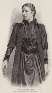 Mary Augusta Ward , anglický romanopisec (litho) od English Photographer