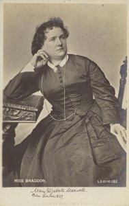 Mary Elizabeth Braddon od English Photographer