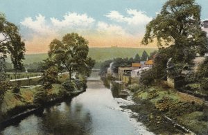 Matlock Bridge, na řece Derwent od English Photographer
