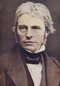 Michael Faraday, anglický fyzik a chemik (barevné foto)