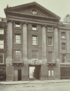 Brána středního chrámu, 1885 od English Photographer