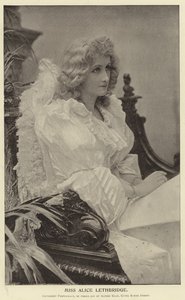 Slečna Alice Lethbridge od English Photographer