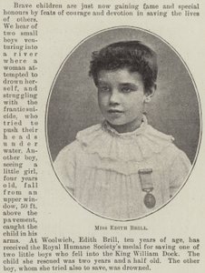 Slečna Edith Brill od English Photographer