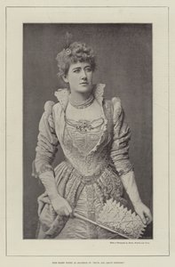 Slečna Ellen Terry jako Beatrice ve filmu Mnoho povyku pro nic