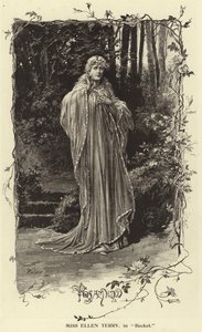 Slečna Ellen Terry, v Becket od English Photographer