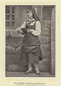 Slečna Florence St John, v Madame Favart od English Photographer