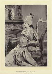 Slečna Fortescue jako Lady Teazle od English Photographer
